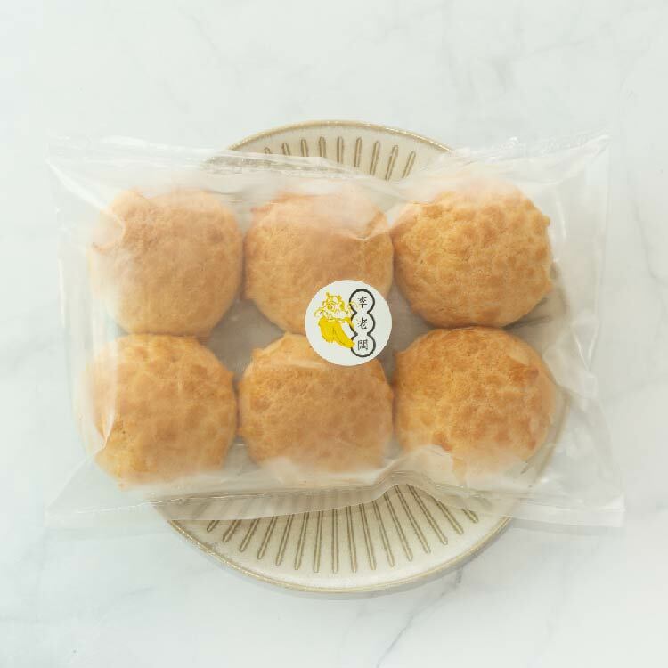 李老闆- 迷你菠蘿包(需預購)，6顆 / 包 (蛋奶素)