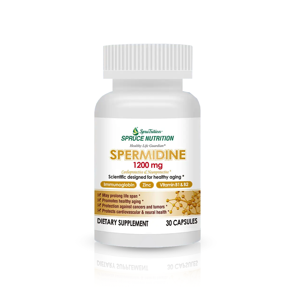 【 Spruce Nutrition 】五重配方 亞精胺｜Spermidine｜30 粒裝（美國原裝行貨）美國雲杉SPRUCE