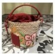 [S] TED BAKER APPLESEED EMBROIDERED STRAW BUCKET BAG,CINNAMON, 5059489907770 (ST103)