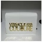 [S] VERSACE COUTURE 74VA4BL3 ZS467 003 LOGO LOCK SAFFIANO PU BAG,WHITE, 8052019146622 [FINAL SALE] (SVC35)