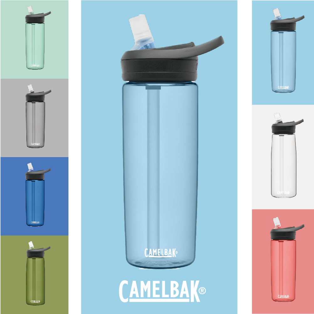 CAMELBAK 600ml eddy+ Renew Tritan 專利多水吸管水瓶