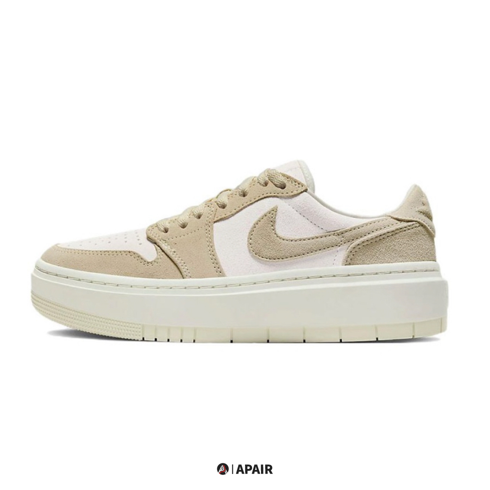 【APAIR】預購 Air Jordan 1 Elevate Low 厚底 女款 奶茶 DH7004-101