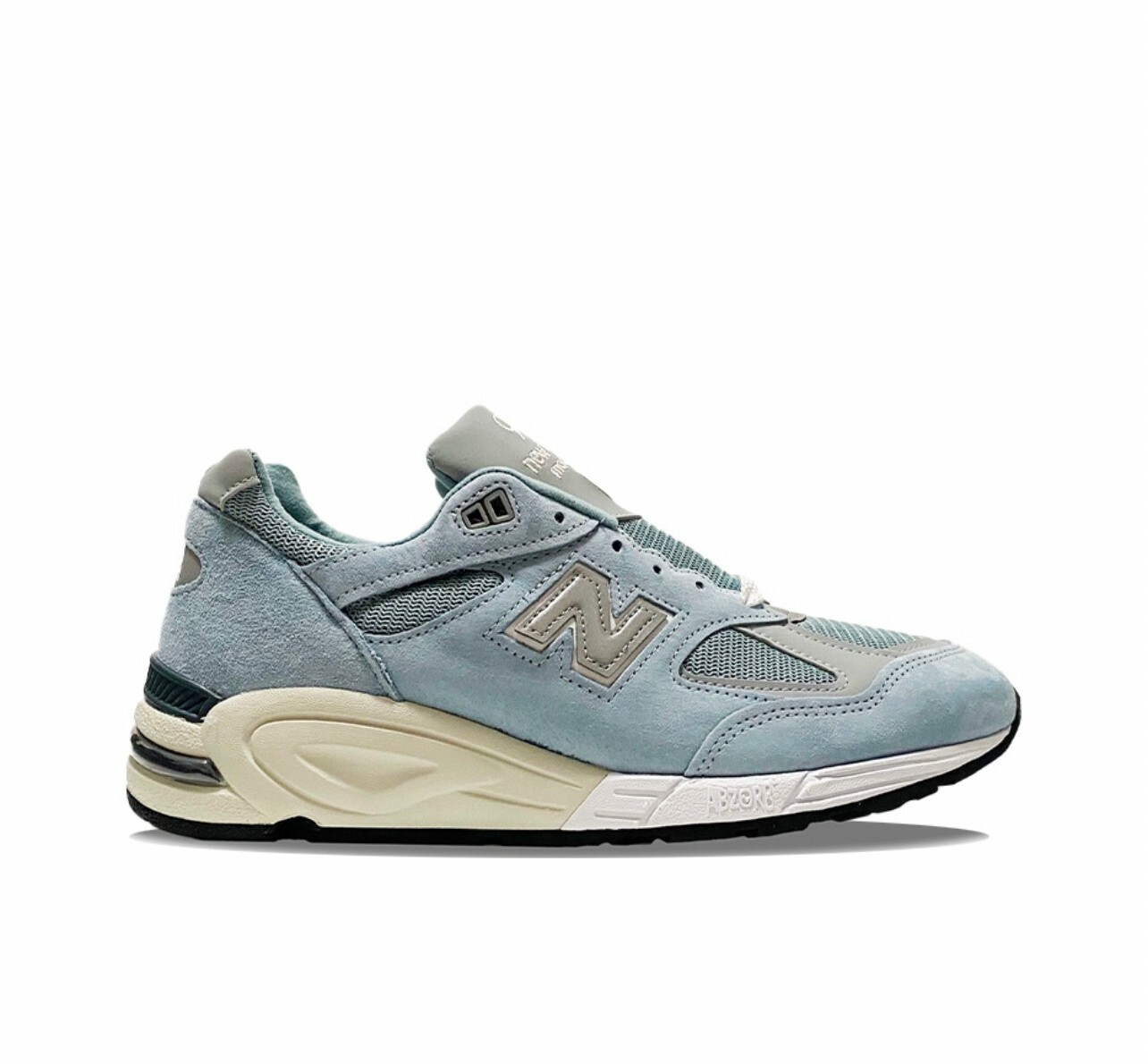 代購 KITH x New Balance 990 V2 復古 跑步鞋 休閒鞋 男 美產 風暴藍 JUN