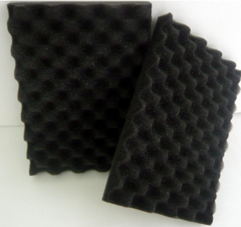 高密度波浪吸音棉/隔音棉/泡棉/消音棉 2英吋X3尺X6尺 錄音室 KTV室 專用隔音工廠直營