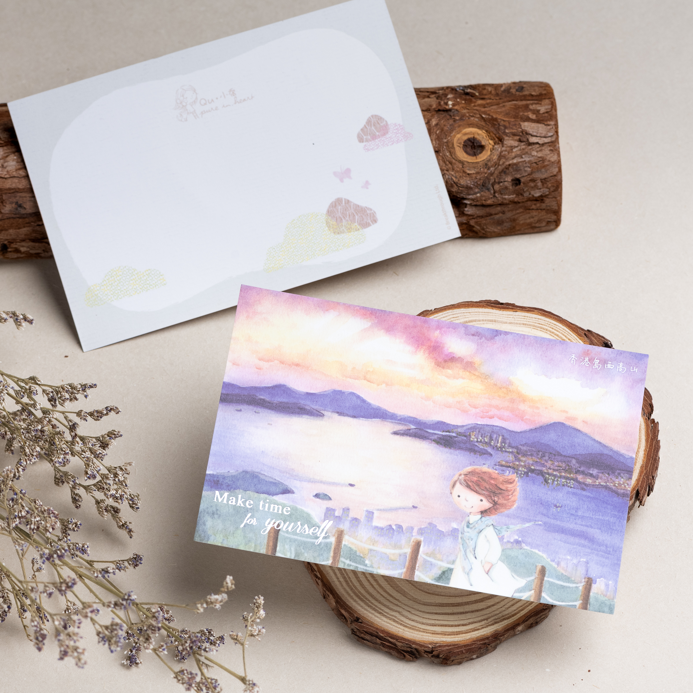 小喬紙品卡類｜「露營」明信片 postcard