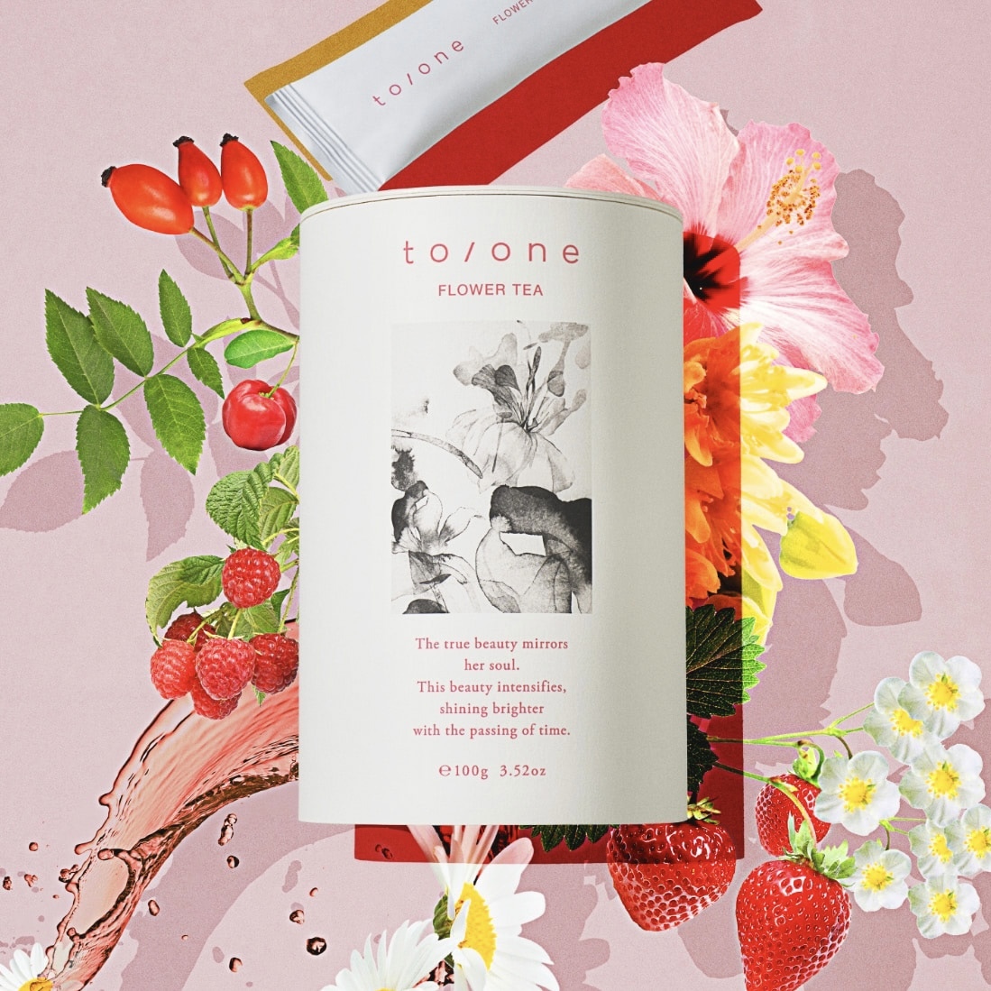 to/one Flower Tea Fresh Berry 新鮮莓果花茶 5g x 20包