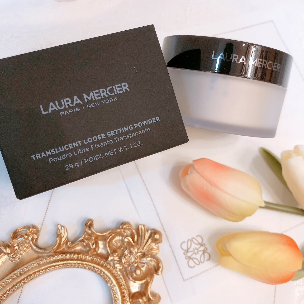 LAURA MERCIER 蘿拉蜜思 煥顏透明蜜粉#透明色 29g