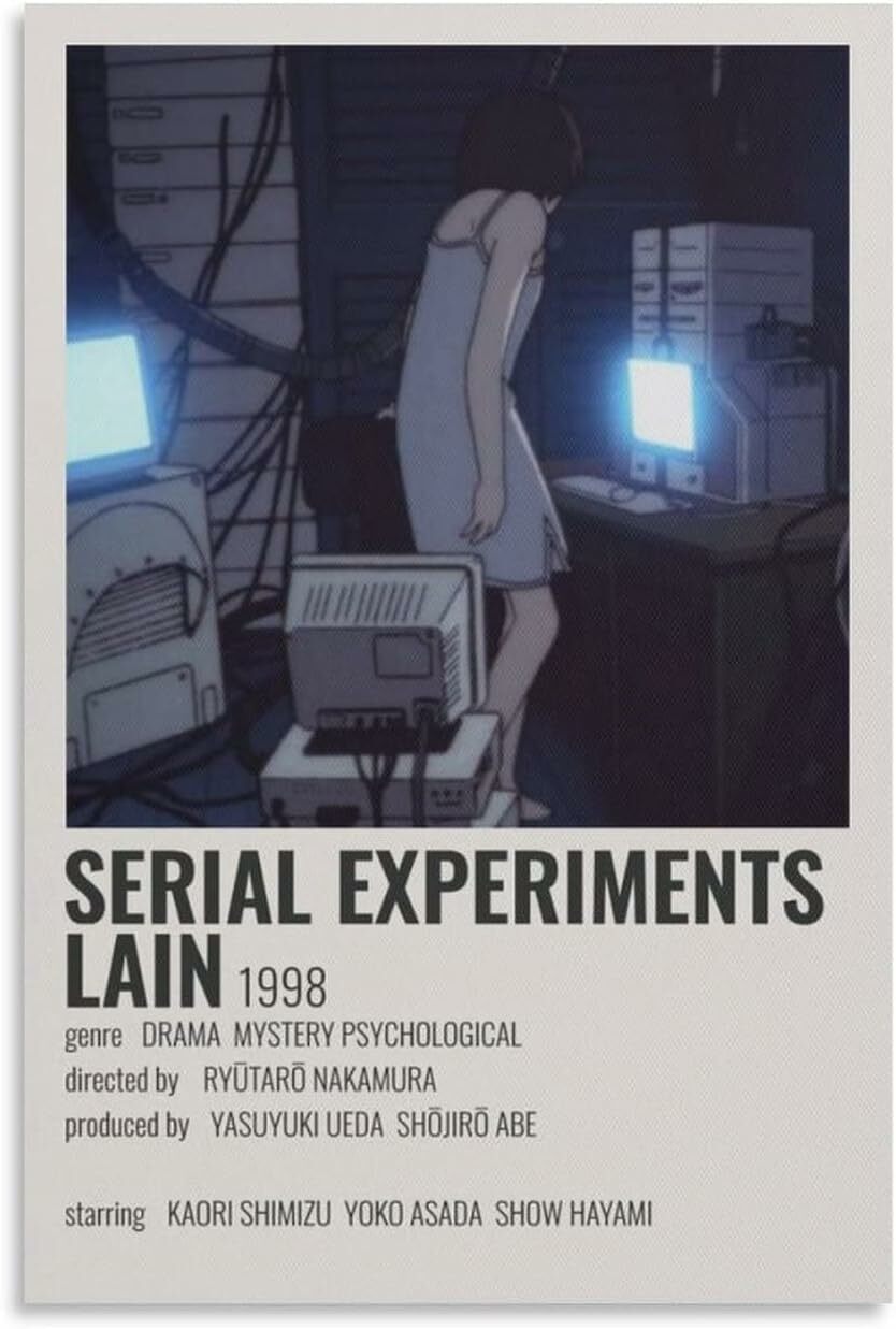玲音 Lain (1998) 多款原裝進口海報 Poster