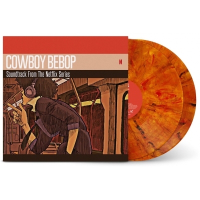 Seatbelts - Cowboy Bebop 星際牛仔 Netflix Soundtrack Limited Orange Red Color Vinyl 2LP