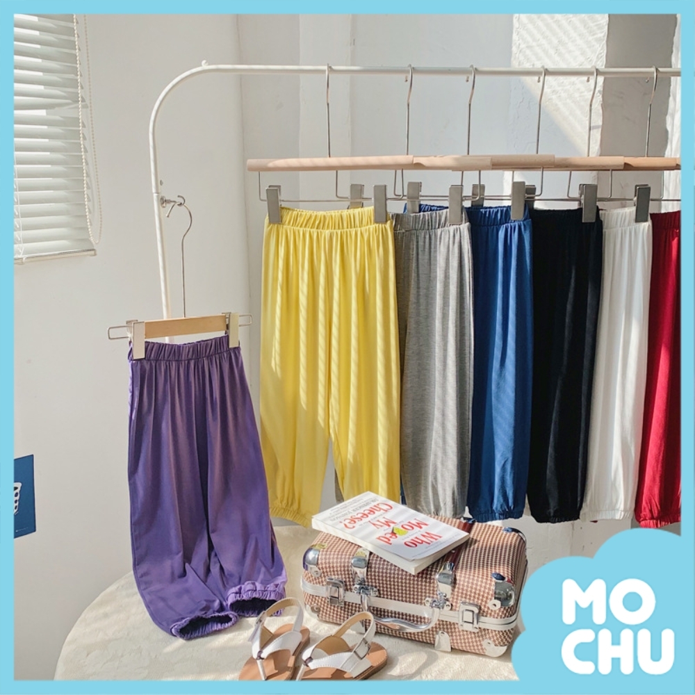 繽紛彩色寬鬆防蚊褲(九色)