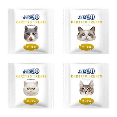 日本Sunrise AIM30 貓零食 - 芝士味 25g【$100 X 4 包】【可混合其他口味】