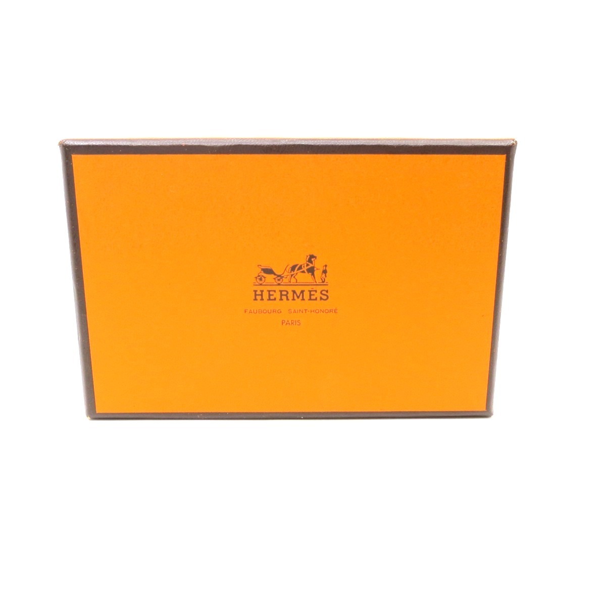 Authentic HERMES Sac Orange Bag Charm Leather #W602047