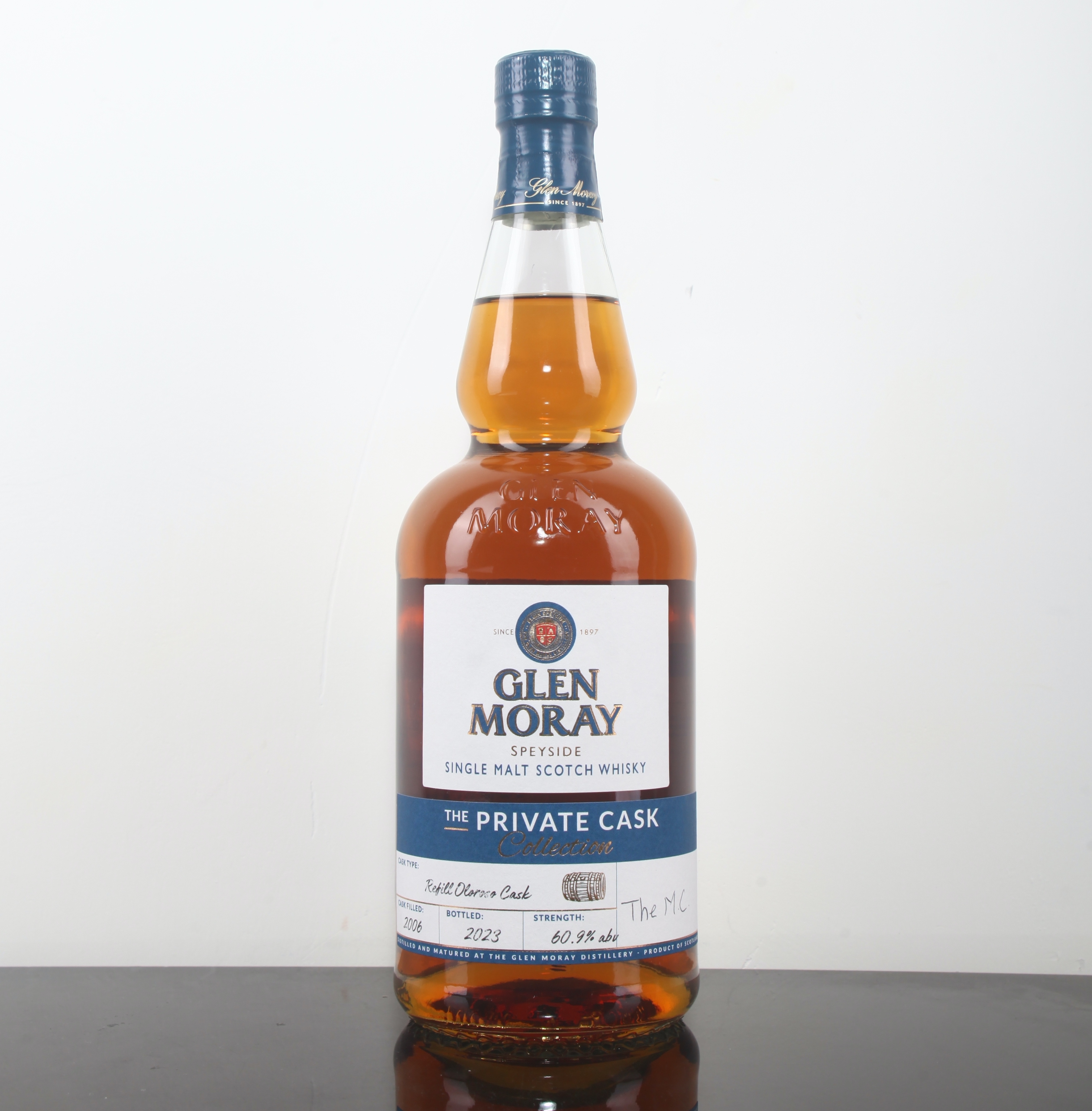 Glen Moray (Distillery Bottling) 2006 16YO Refill Oloroso 60.9%