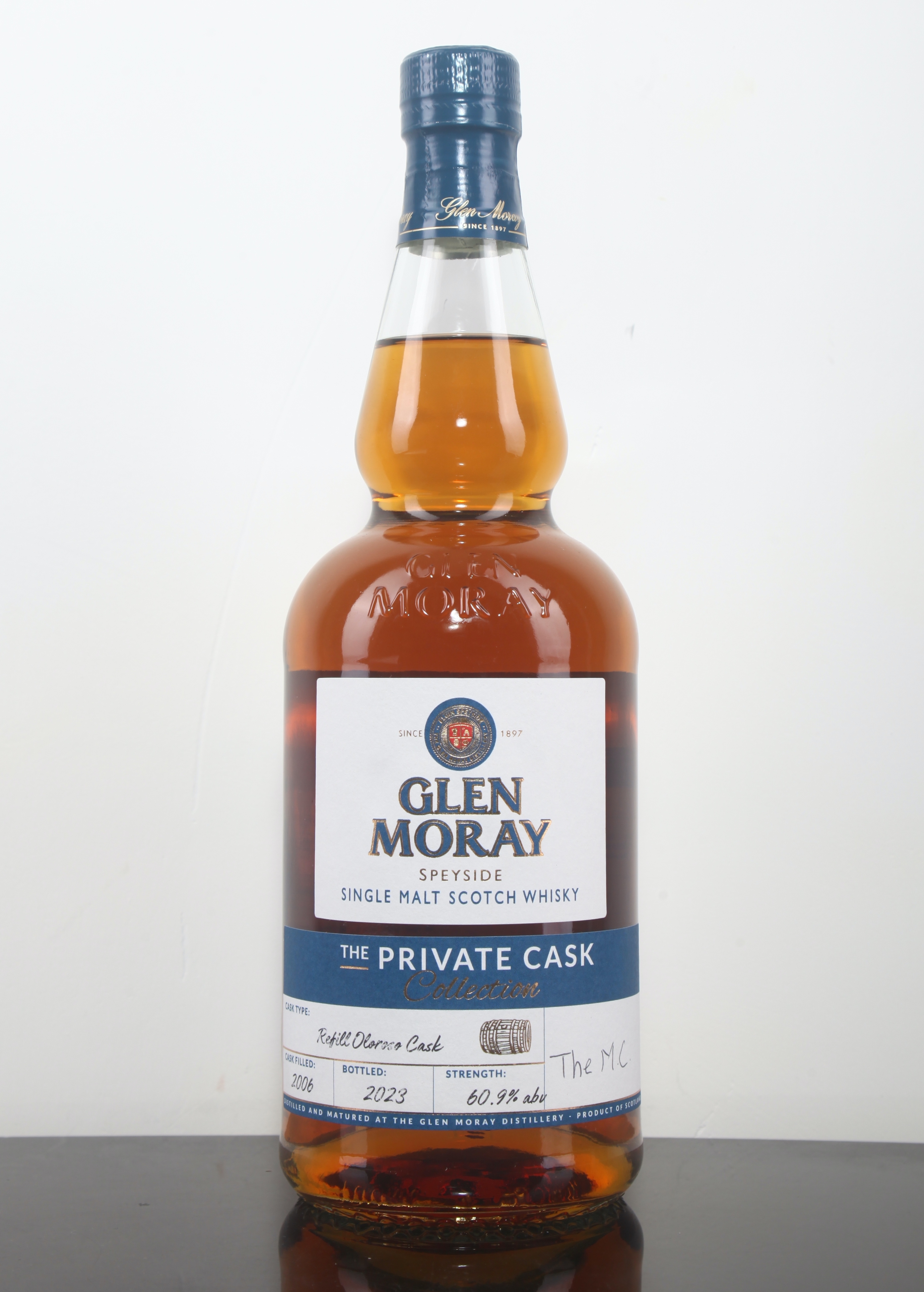 Glen Moray (Distillery Bottling) 2006 16YO Refill Oloroso 60.9%