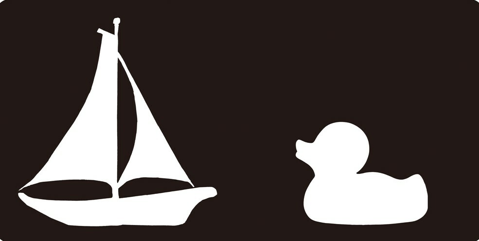 送給小寶寶的視覺感官書《黑看白》+《白看黑》