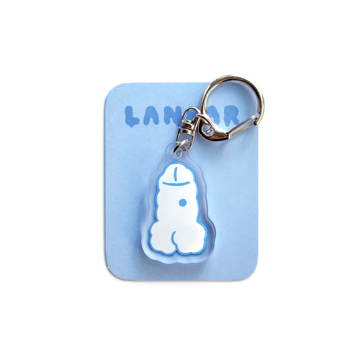 Lanparman｜絕版｜壓克力吊飾｜白雲