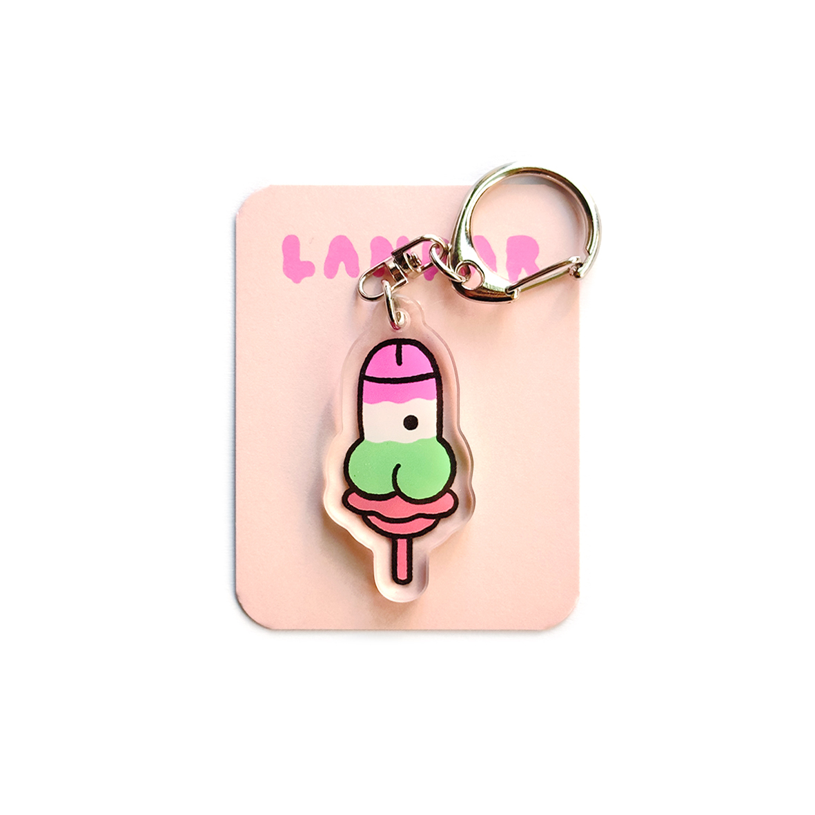 Lanparman｜壓克力吊飾｜生日蠟燭