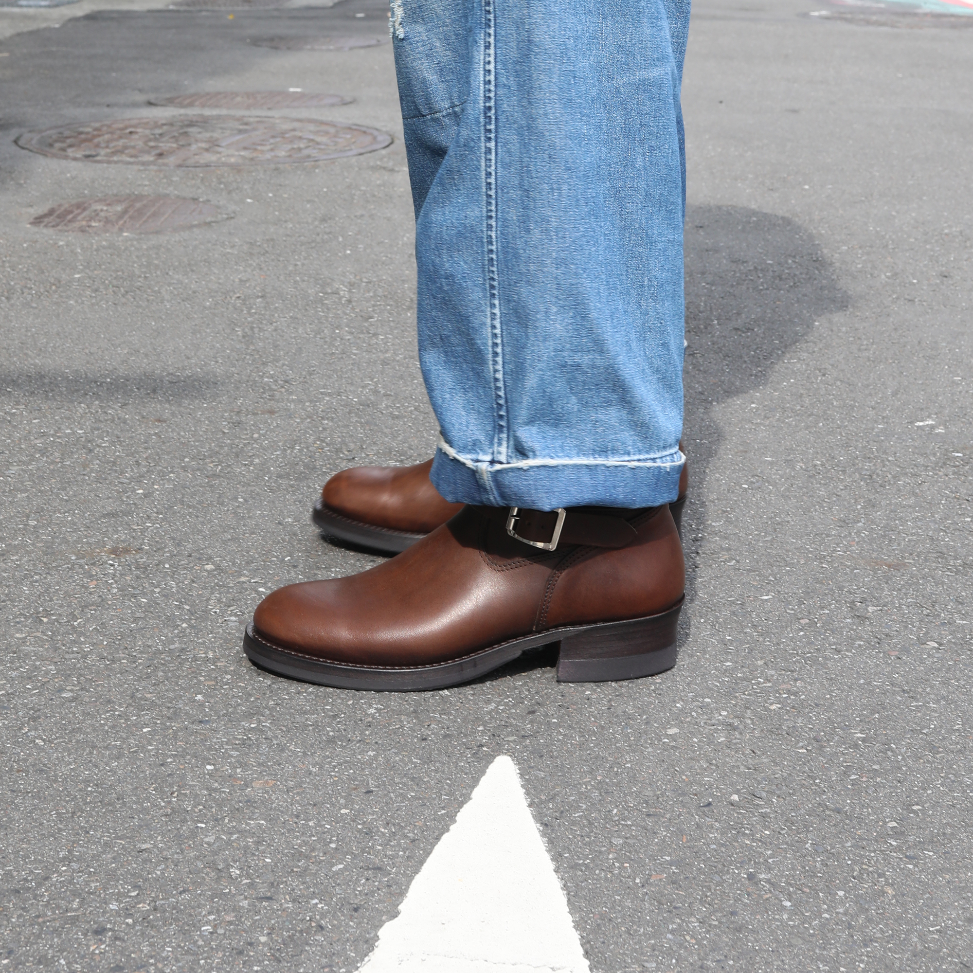 Attractions - Lot.444 Engineer Boots / Horsebutt Brown Attractions - Lot.444 Engineer Boots / Horsebutt Brown