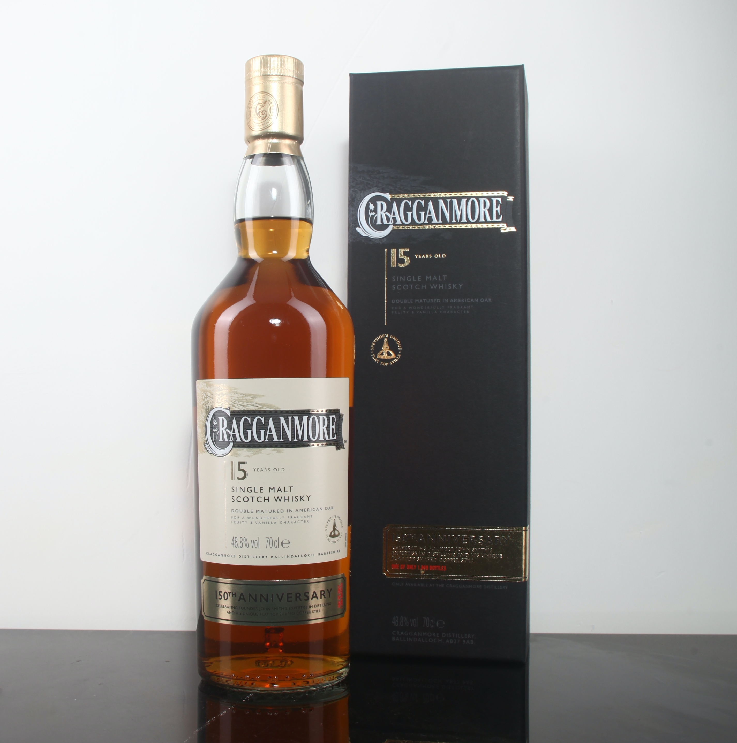 Cragganmore 15YO 150th Anniversary  American Oak 48.8%