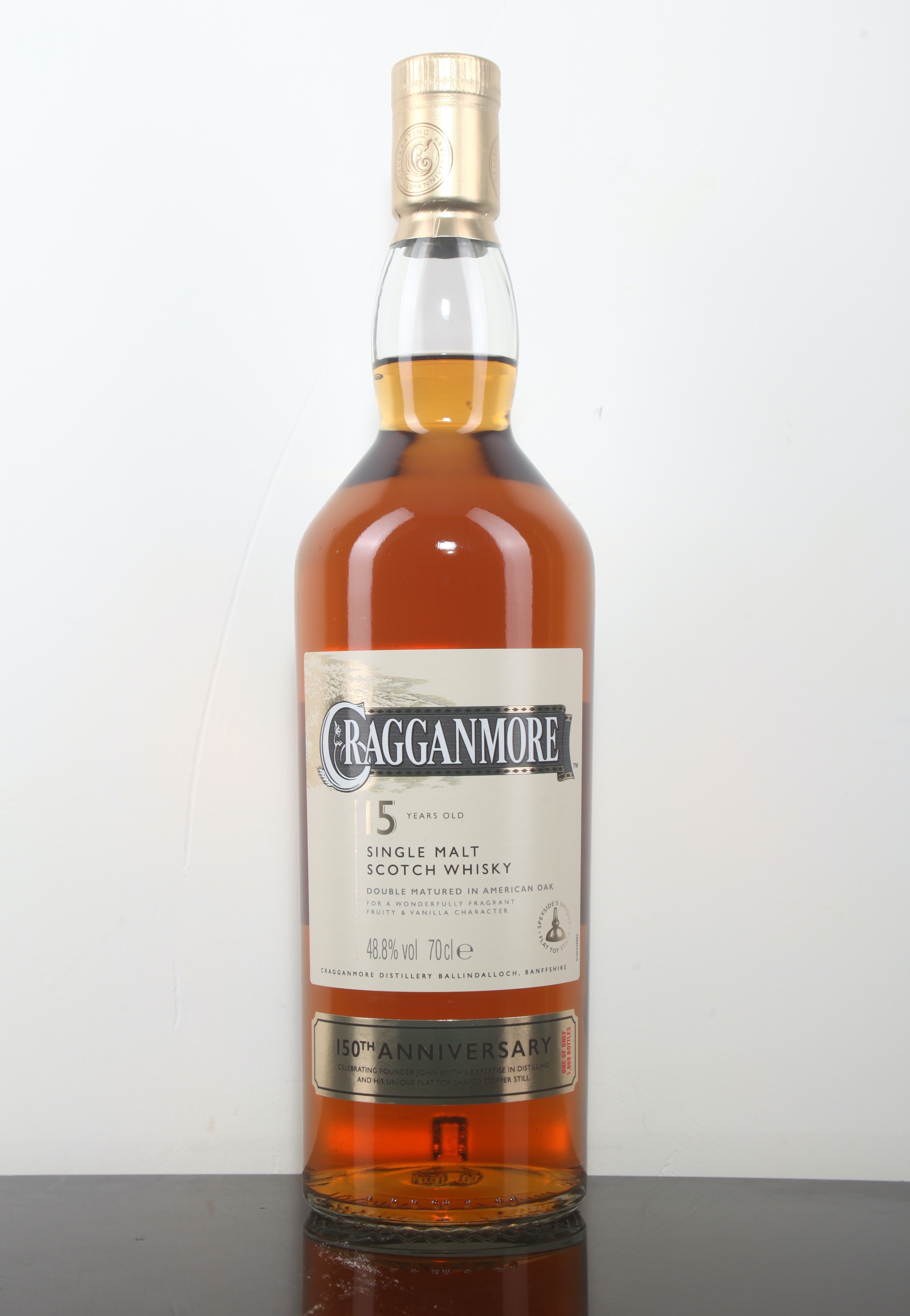 Cragganmore 15YO 150th Anniversary  American Oak 48.8%