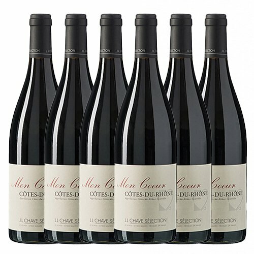 Jean Louis Chave Selection Cotes du Rhone Mon Coeur 2020 - 6 Bottle Pack
