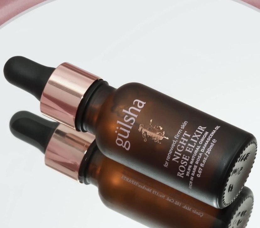 gülsha 晨露純玫瑰晚間修護精華油 20ml