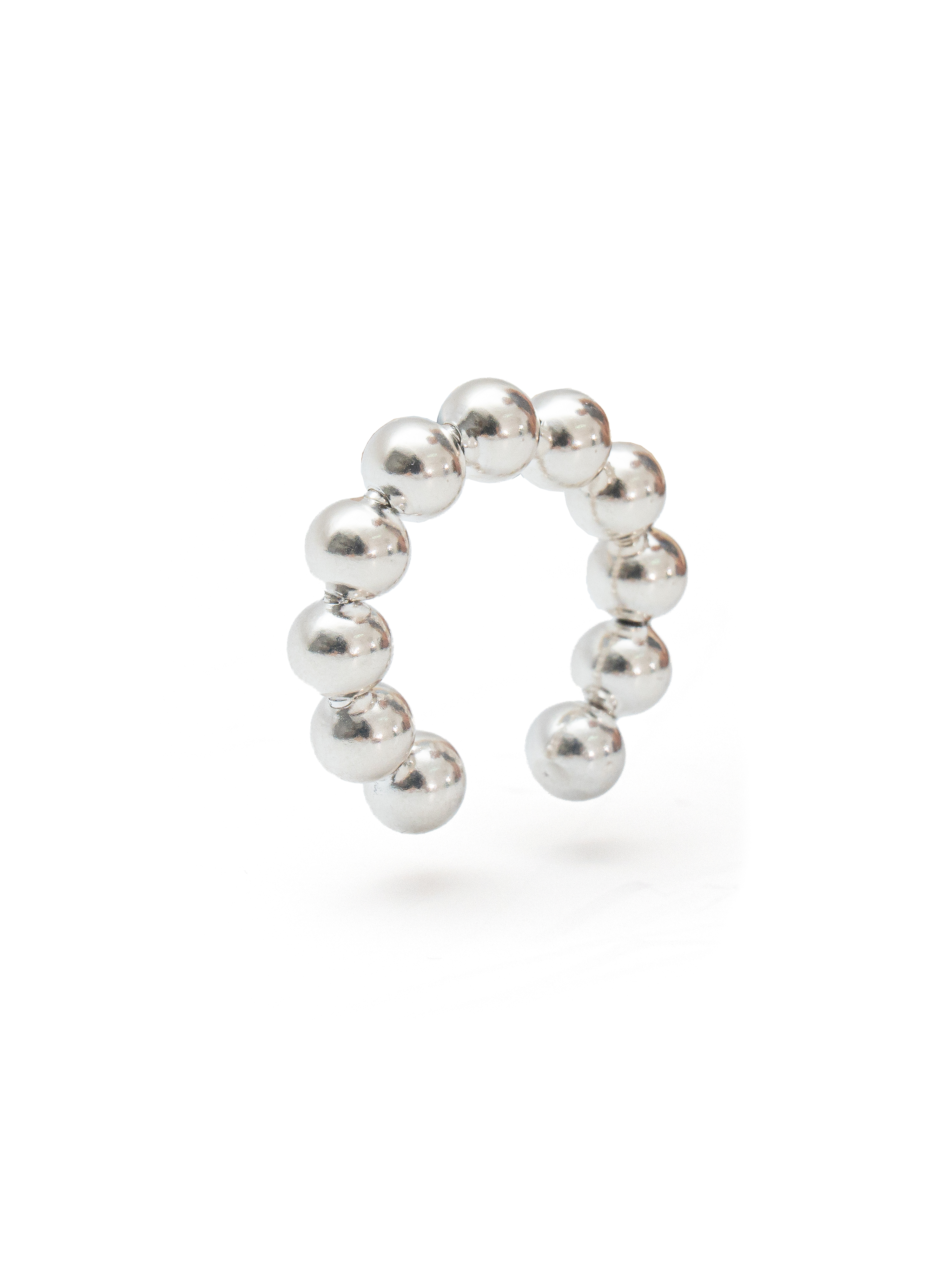 純銀波波串戒指 (現貨款式）