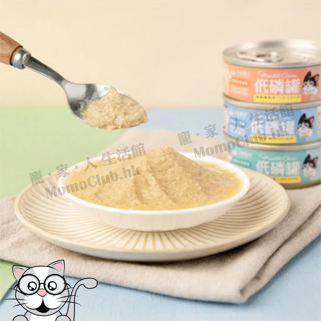 汪喵星球 - 低磷低蛋白主食 腎臟罐 (虱目魚魷魚) 80g