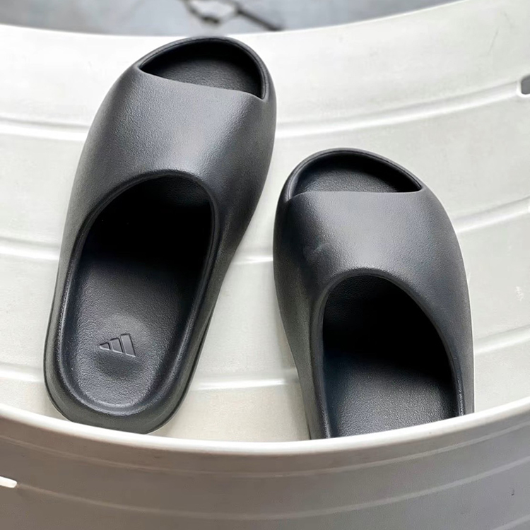 adidas◇ADIDAS YEEZY SLIDE サンダル 27.5cm BLK HQ6448 - シューズ