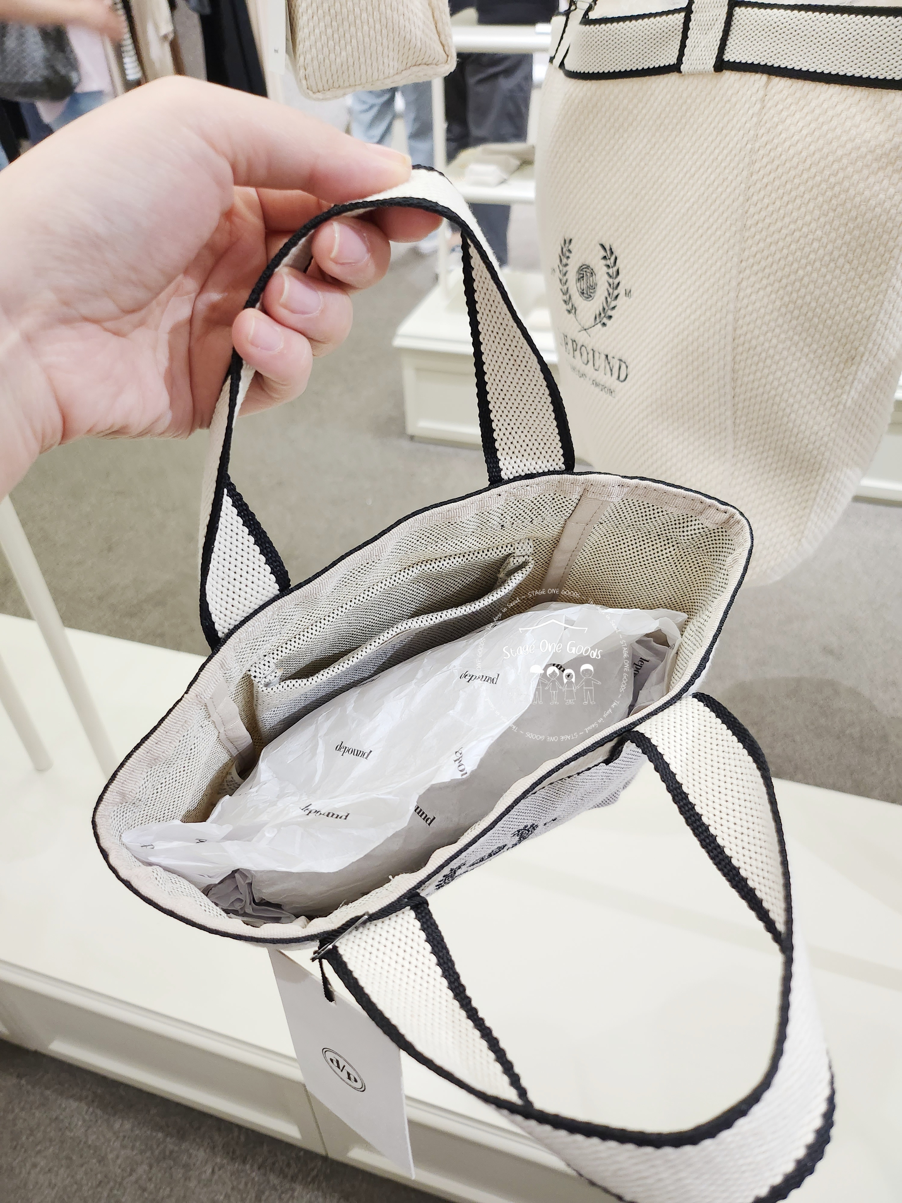 depound★韓国大人気 Joy Bag (Mini-Tote) 2Color トートバッグ depound☆韓国大人気 Joy Bag (Mini-Tote) 2Color トートバッグ