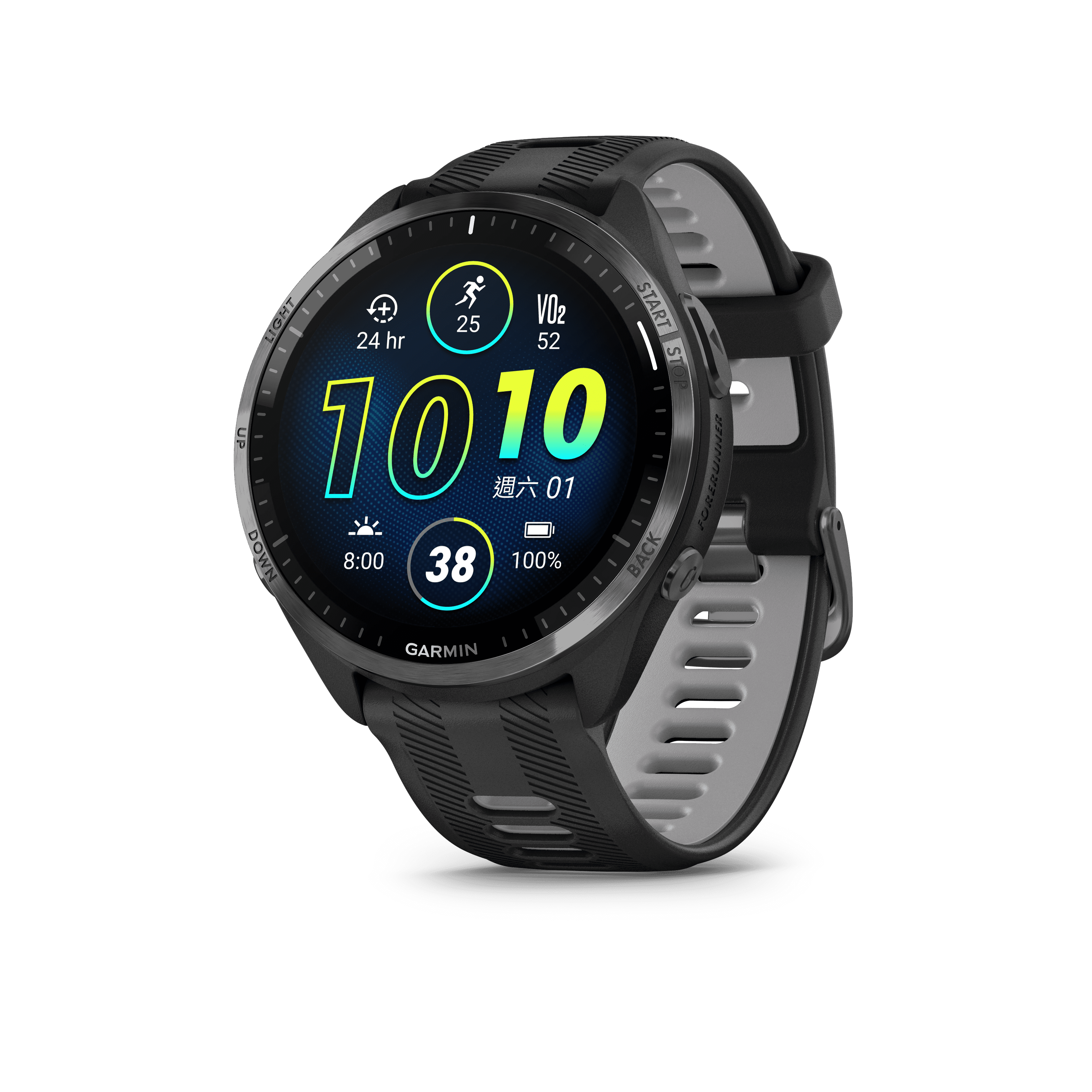 【GARMIN】Forerunner 965 ⾼階鐵⼈運動錶