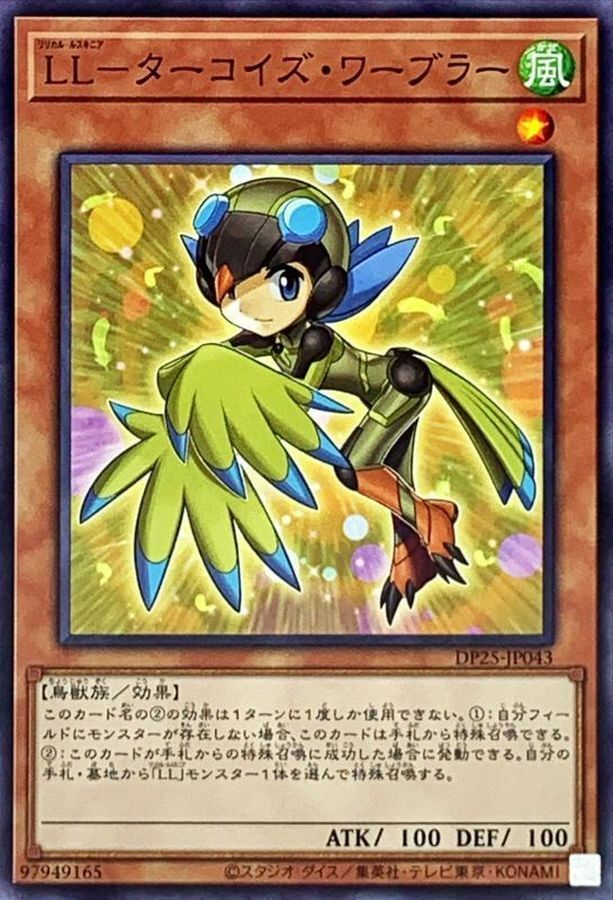 DP25-JP043 LL－ターコイズ・ワーブラー