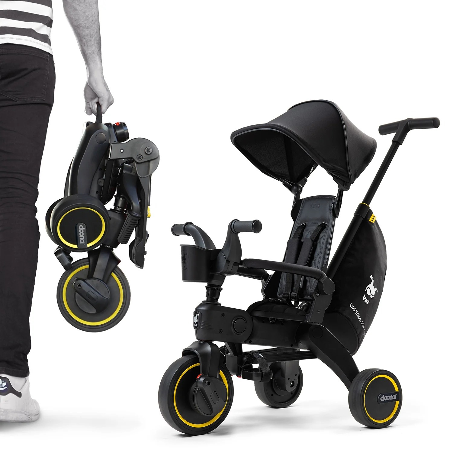 Doona Liki Trike S5 - Midnight| Foldable Kids Tricycle