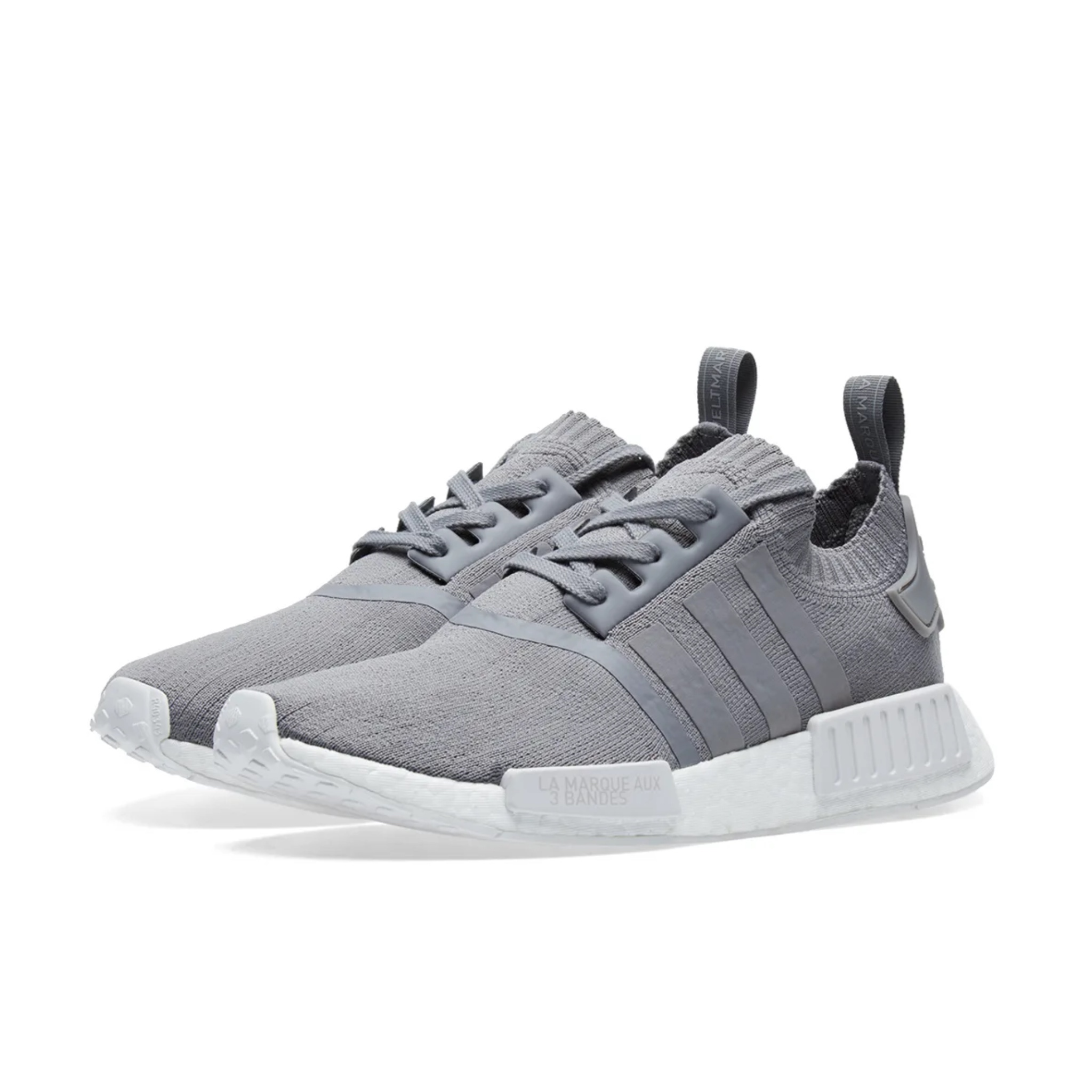 Adidas nmd r1 white and grey sale