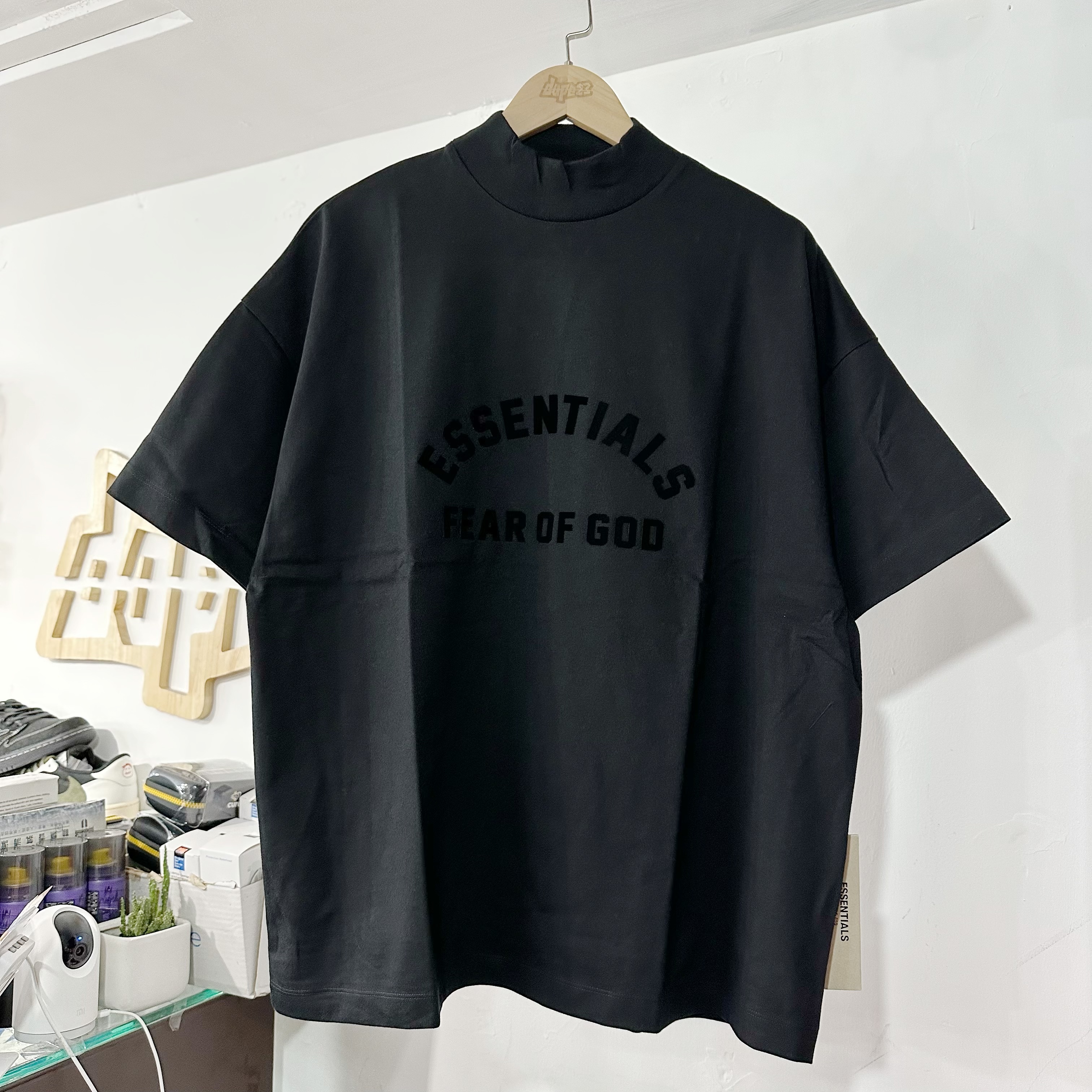 Fear Of God Essentials The Black Collection T-Shirt Jet Black