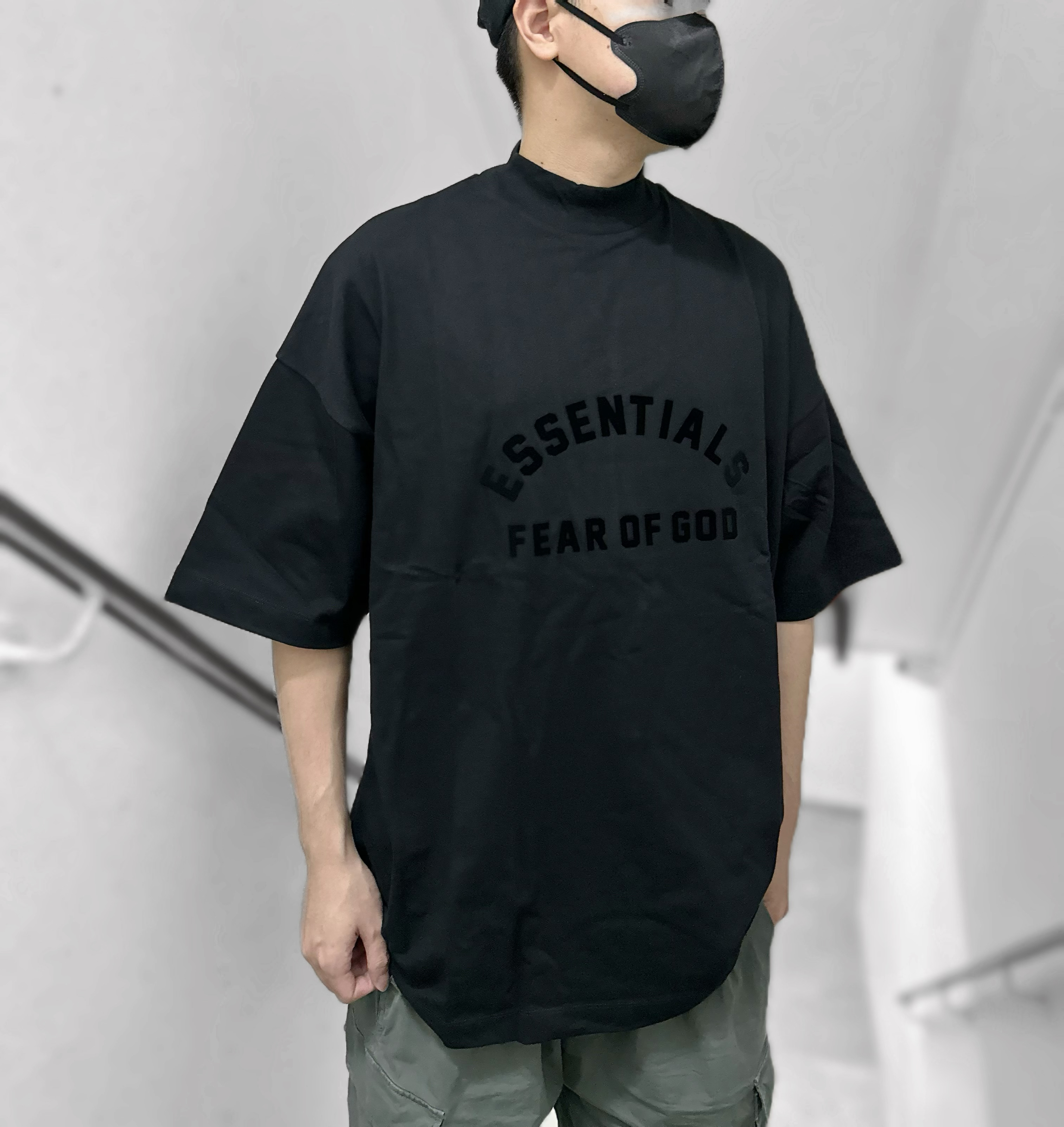 Fear Of God Essentials The Black Collection T-Shirt Jet Black