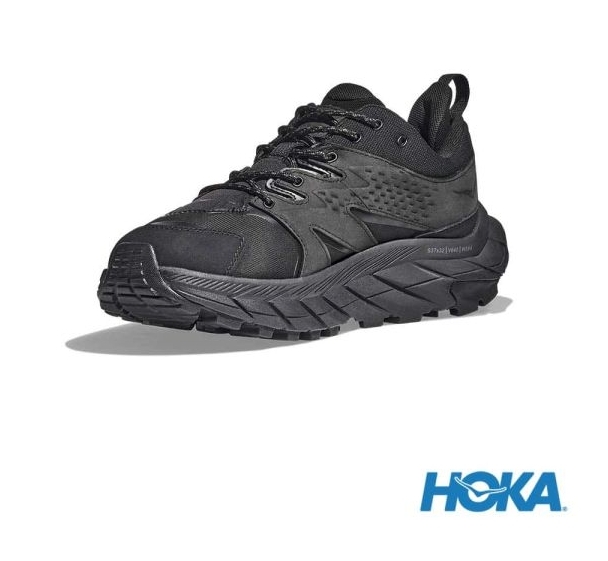 HOKA ONE ONE Anacapa Low GTX 男 登山鞋 黑 JUN-