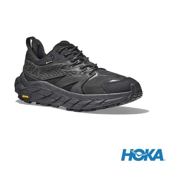 HOKA ONE ONE Anacapa Low GTX 男 登山鞋 黑 JUN-