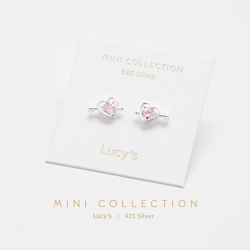 *925純銀〔輕銀系列〕初戀悸動 耳環 (二色) 耳環 (106886/106887)