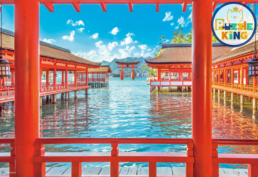 日本風景-嚴島神社 (迷你尺寸)