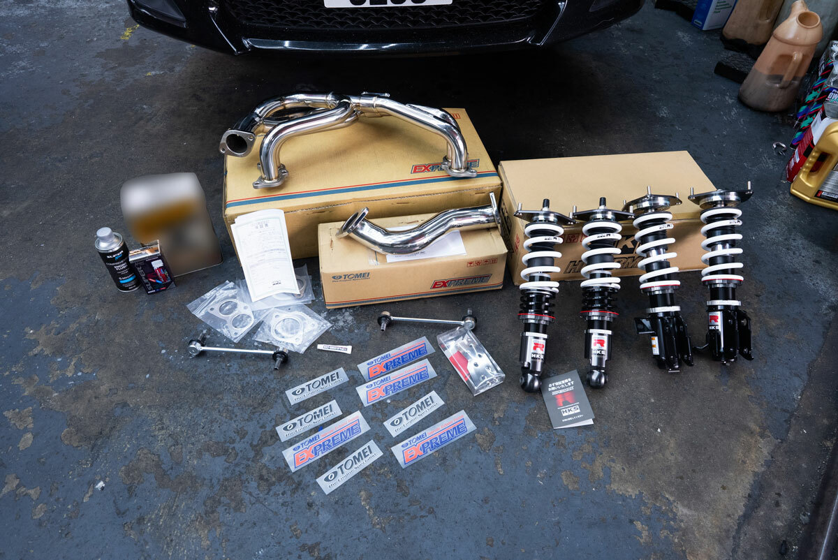 hks hipermax r super nano engine restorer tomei exhaust