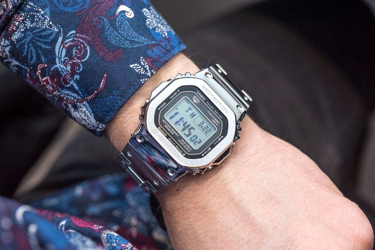 Buy Casio G Shock GMW B5000D 1 Full Metal Solar Watch