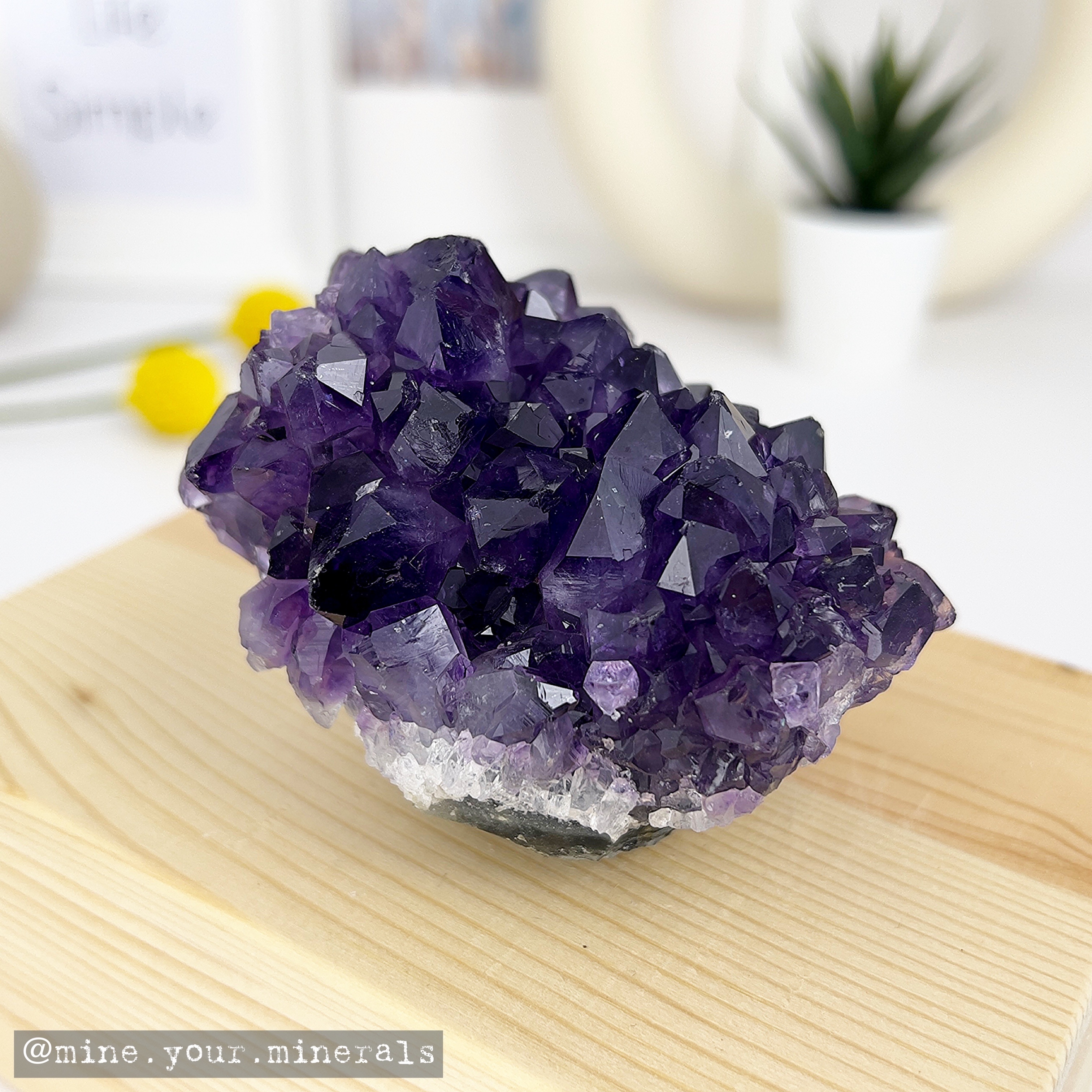 花球狀紫水晶簇