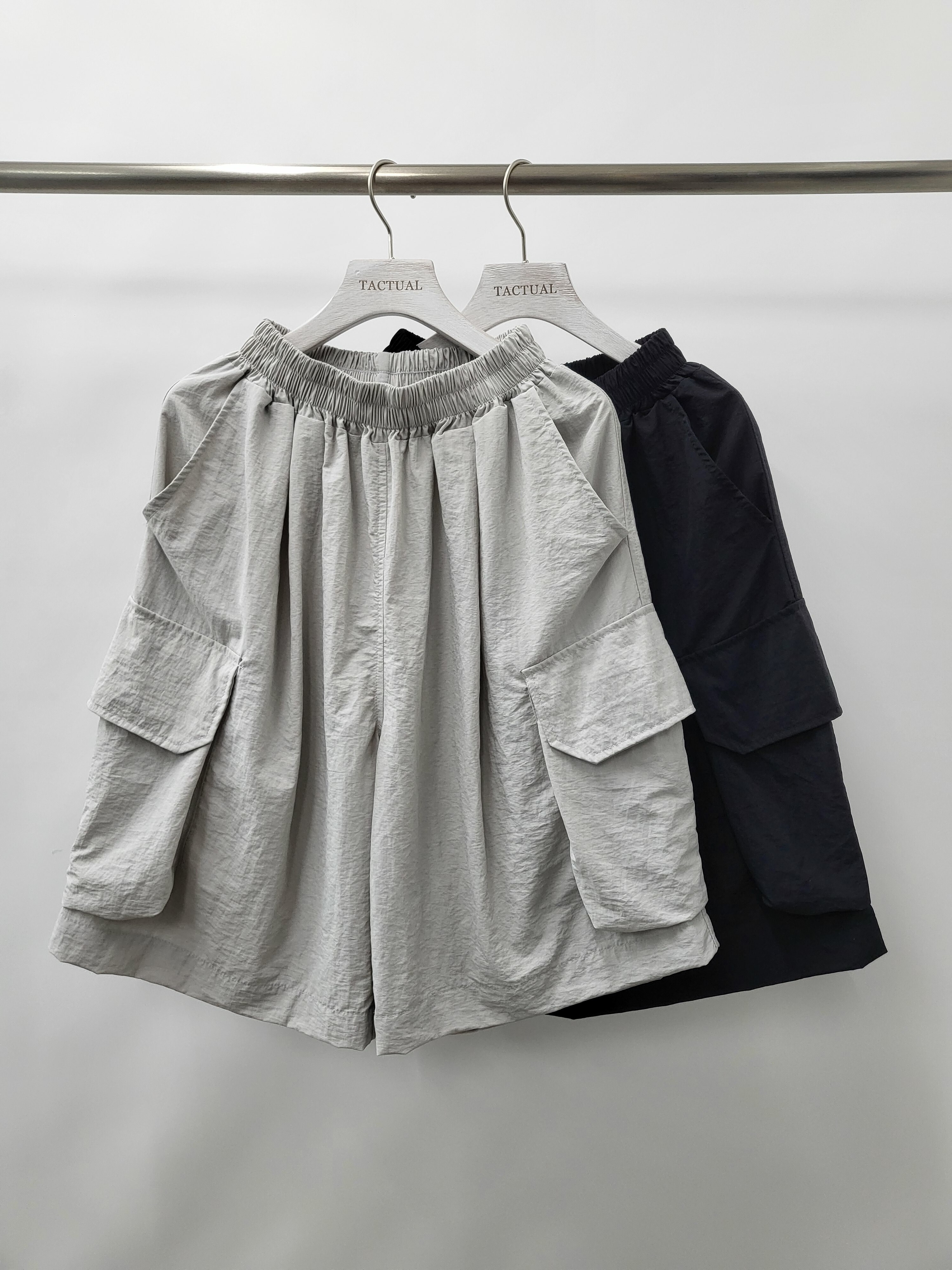 淨色工裝短褲 P2438