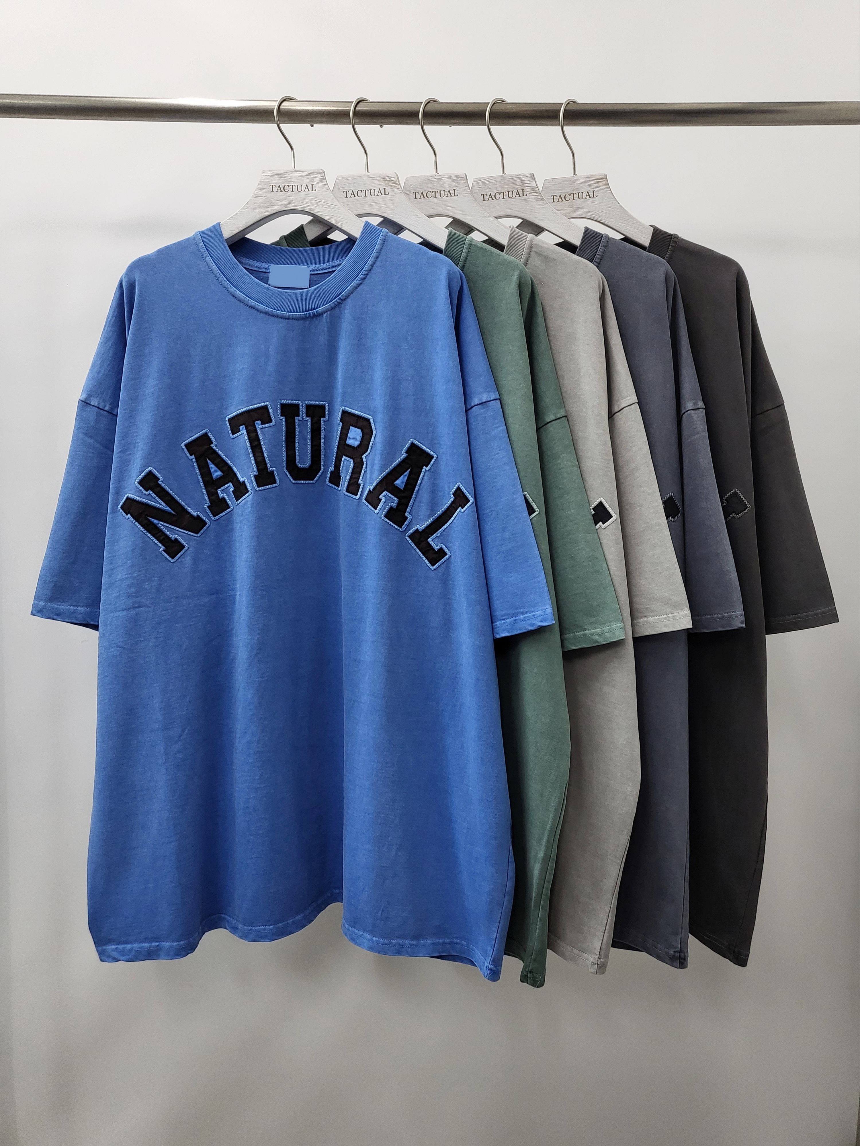 洗水英文字短袖Tee T4979