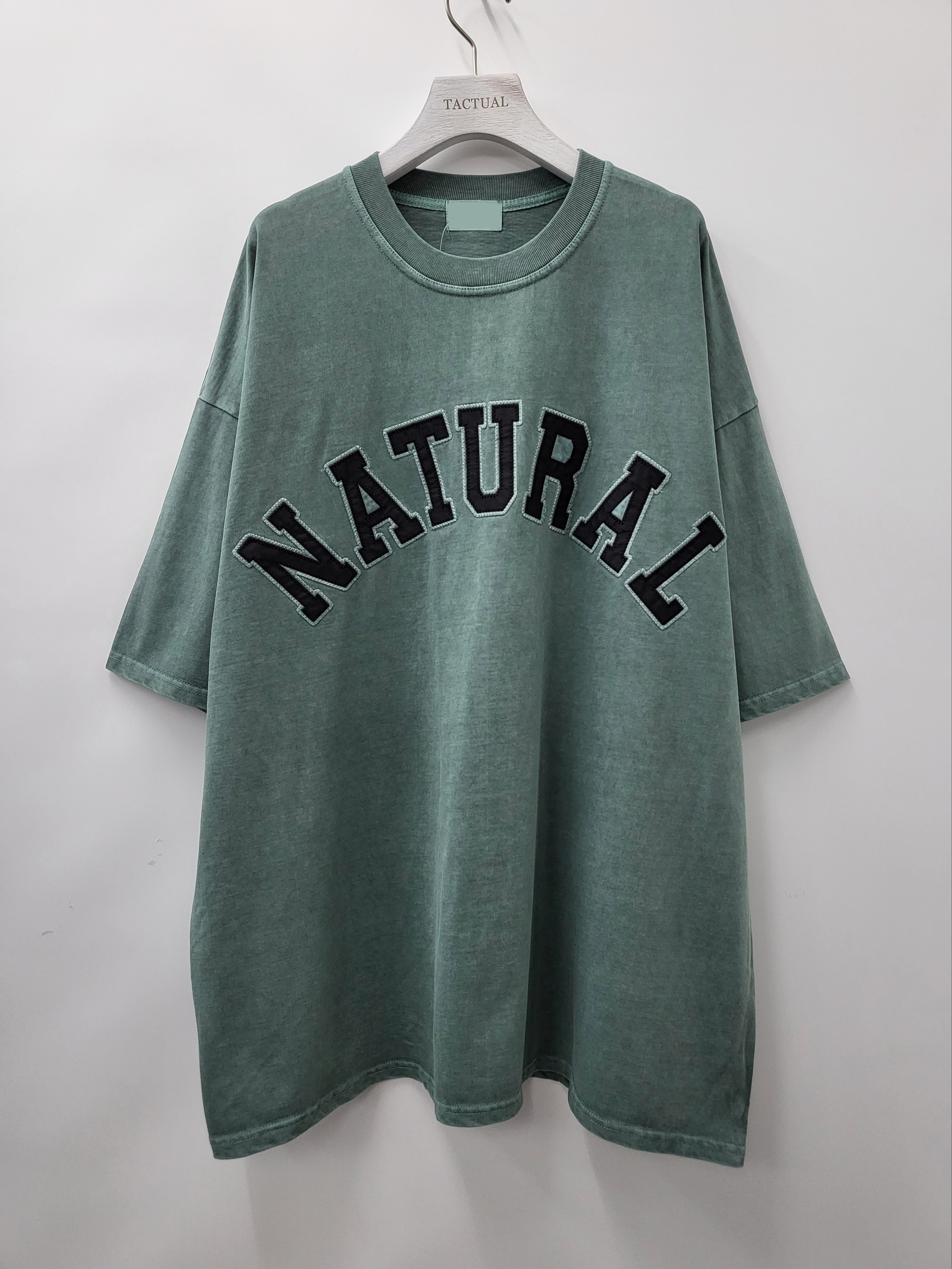 洗水英文字短袖Tee T4979