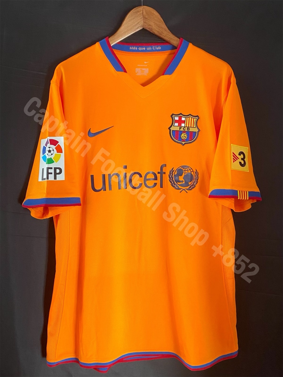 巴塞隆拿 2007-2008 Nike 二客球衣 #19 MESSI