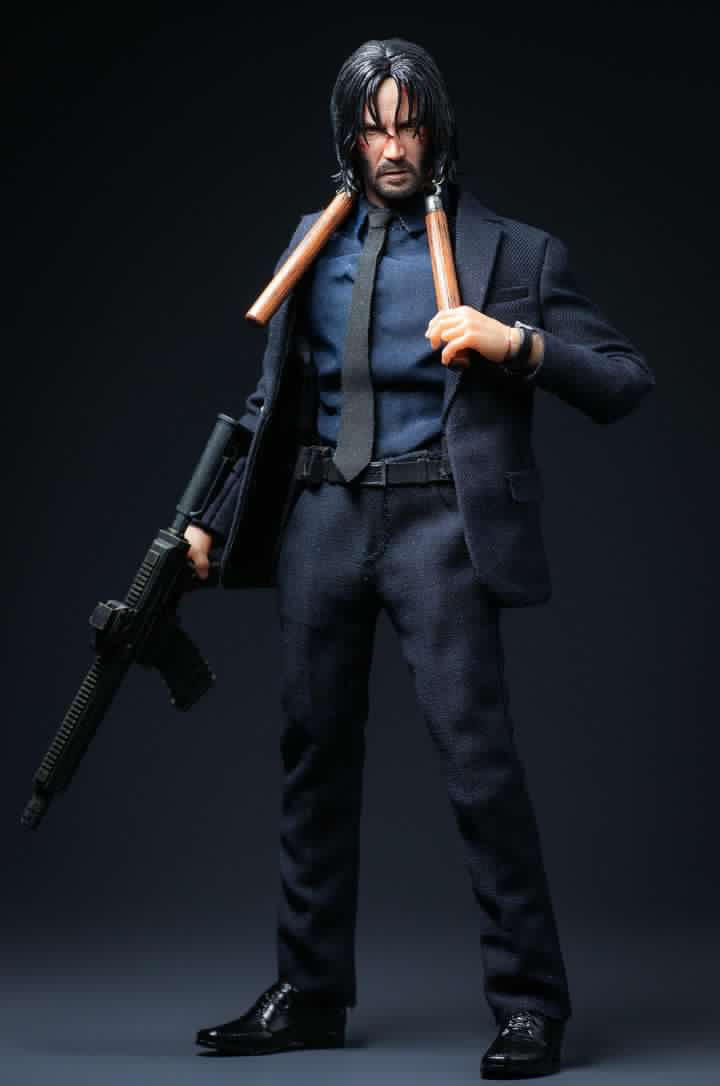 Aton Custom 1/12 Mr. Wick  Action Figure (2Ver. Regular)