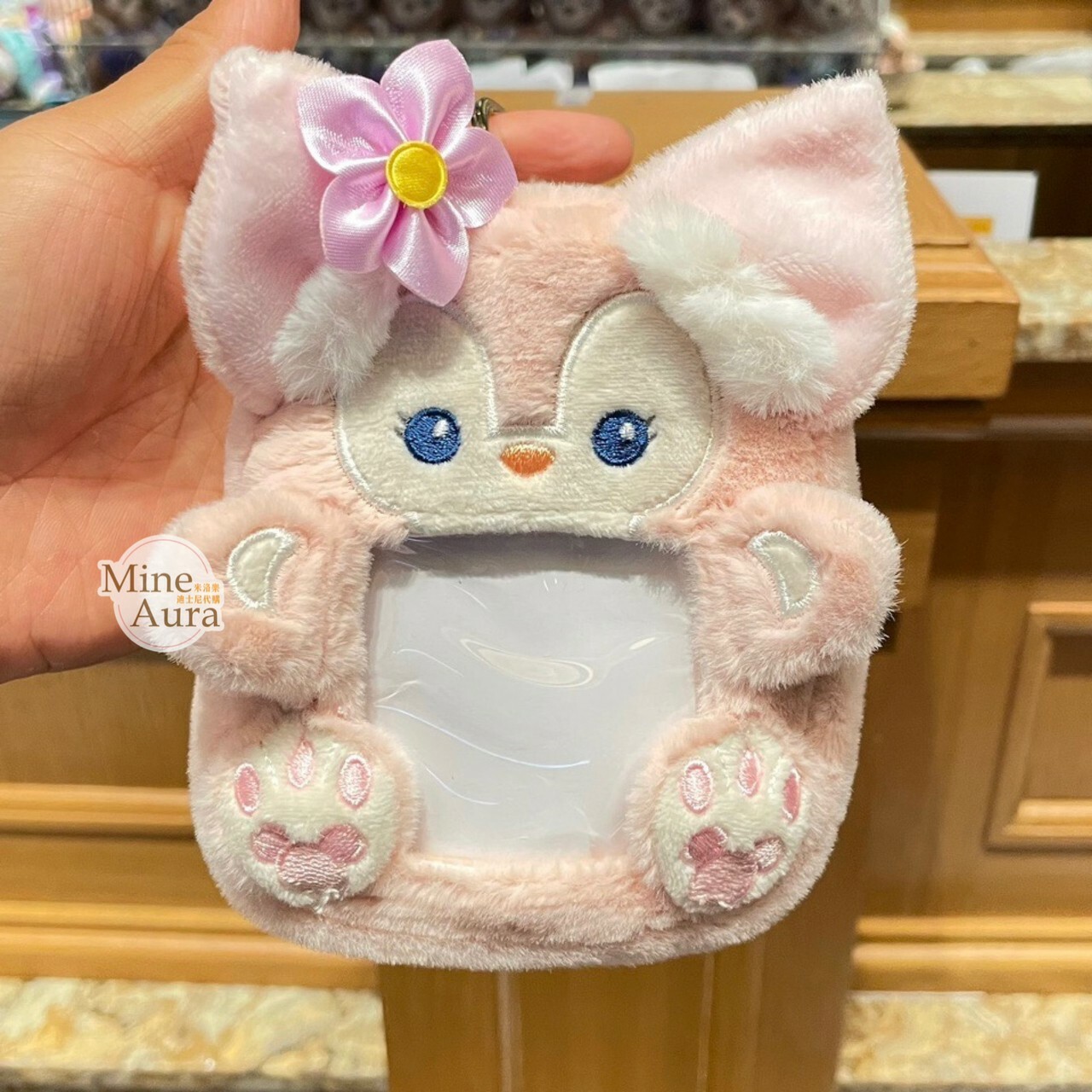 (限時特價) 玲娜貝兒 LinaBell 透明造型 零錢包 吊飾 鑰匙圈 -上海迪士尼樂園