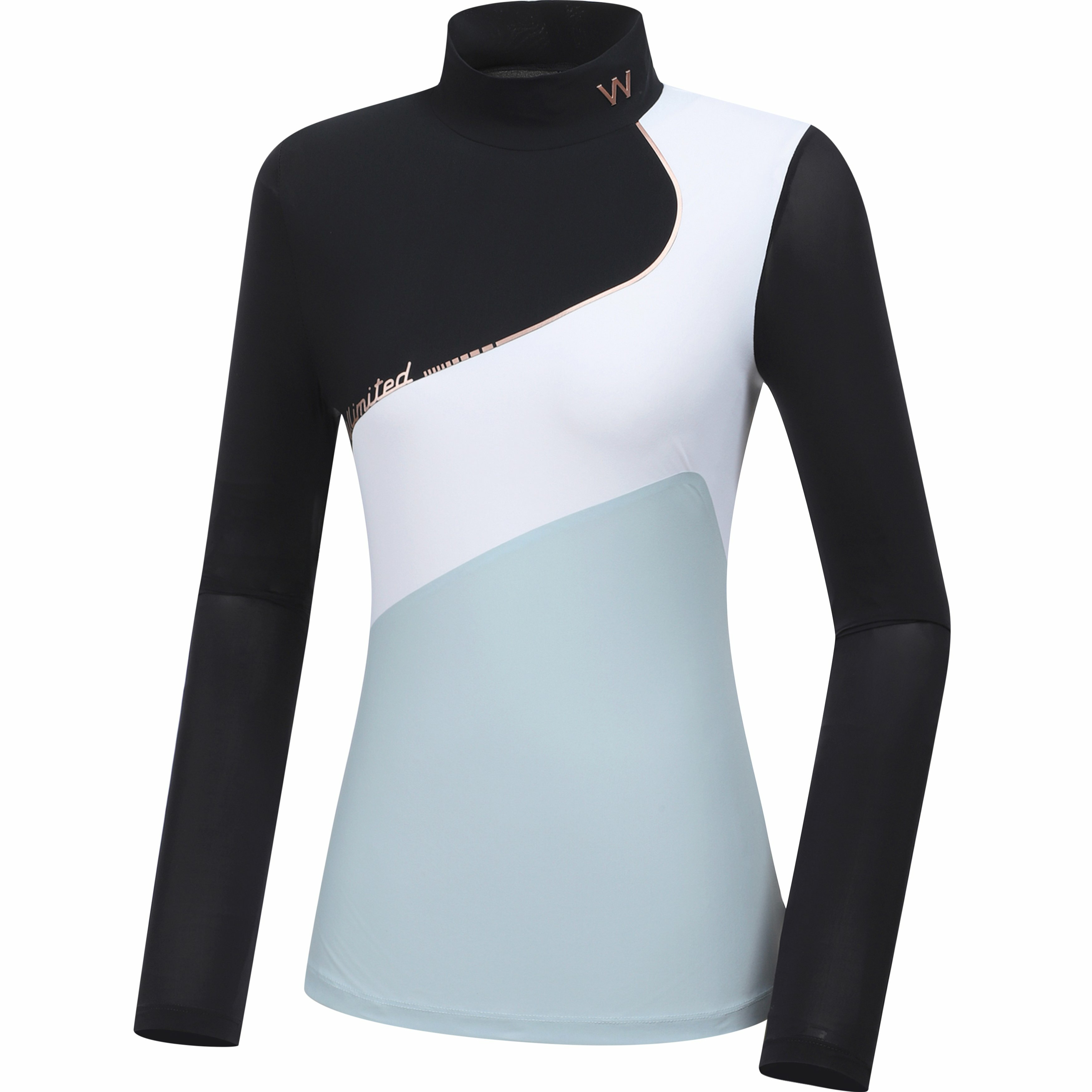 女款 6M 【韓國少年時代 秀英代言】Wangle同步 7折起/韓版防曬酷涼感彈性 T 卹/夏季時尚配色冰涼感T 卹/韓風高爾夫球衣